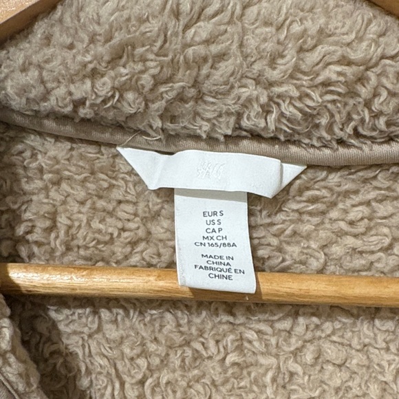 H&M Tan Fleece Pullover Hoodie - Picture 2 of 7